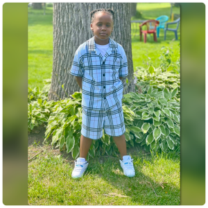 Custom Printed plaid fabric for a&nbsp;wedding